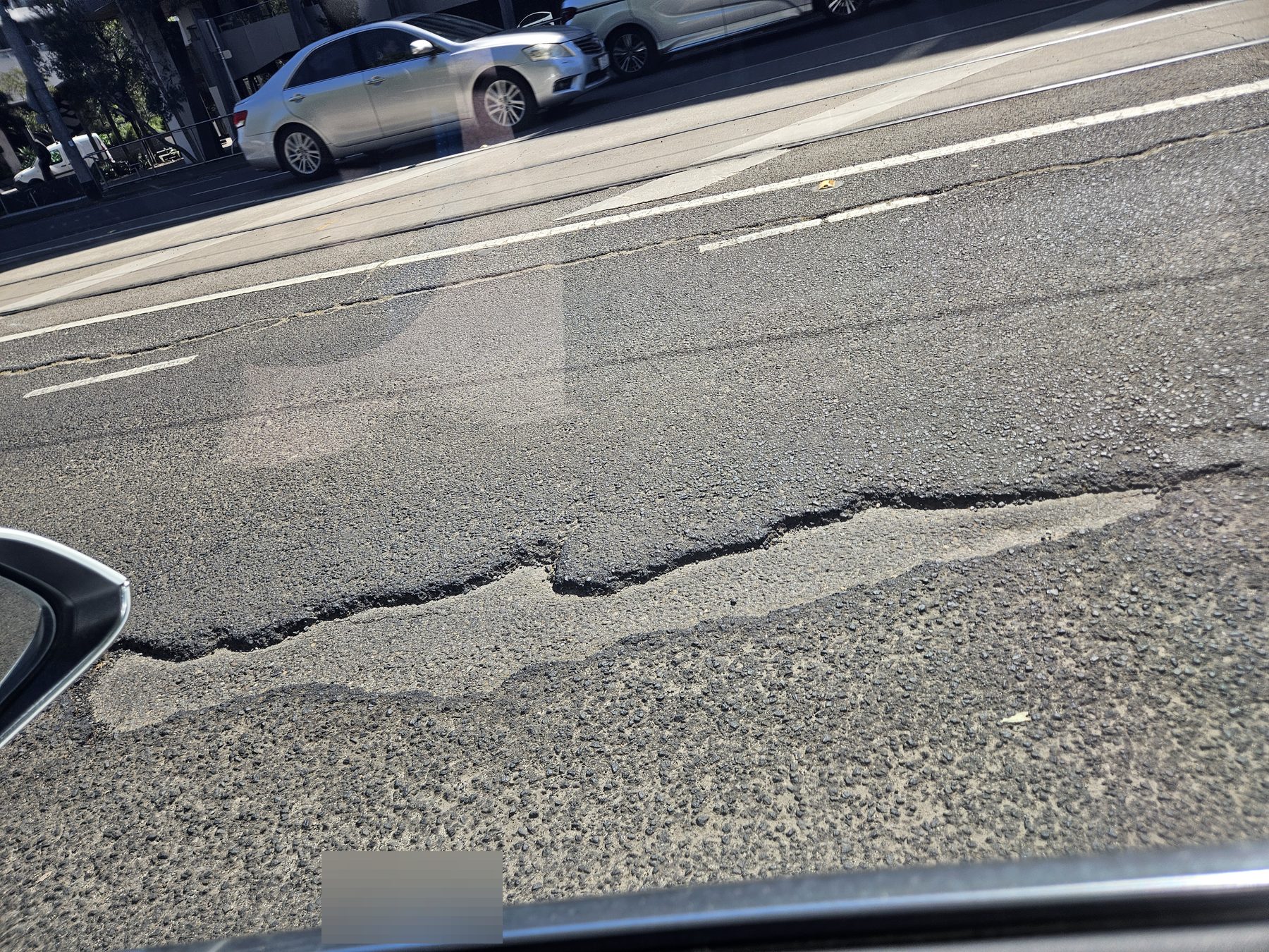 Pothole reported at Bridge Road