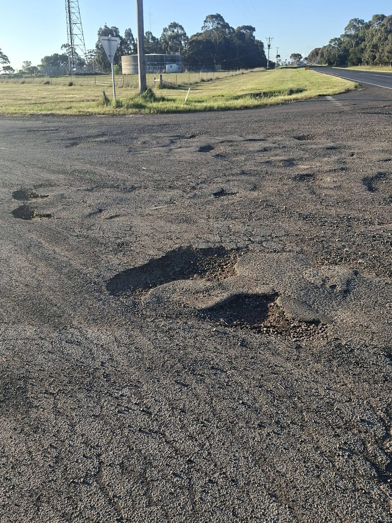 Pothole reported at Skipton Road